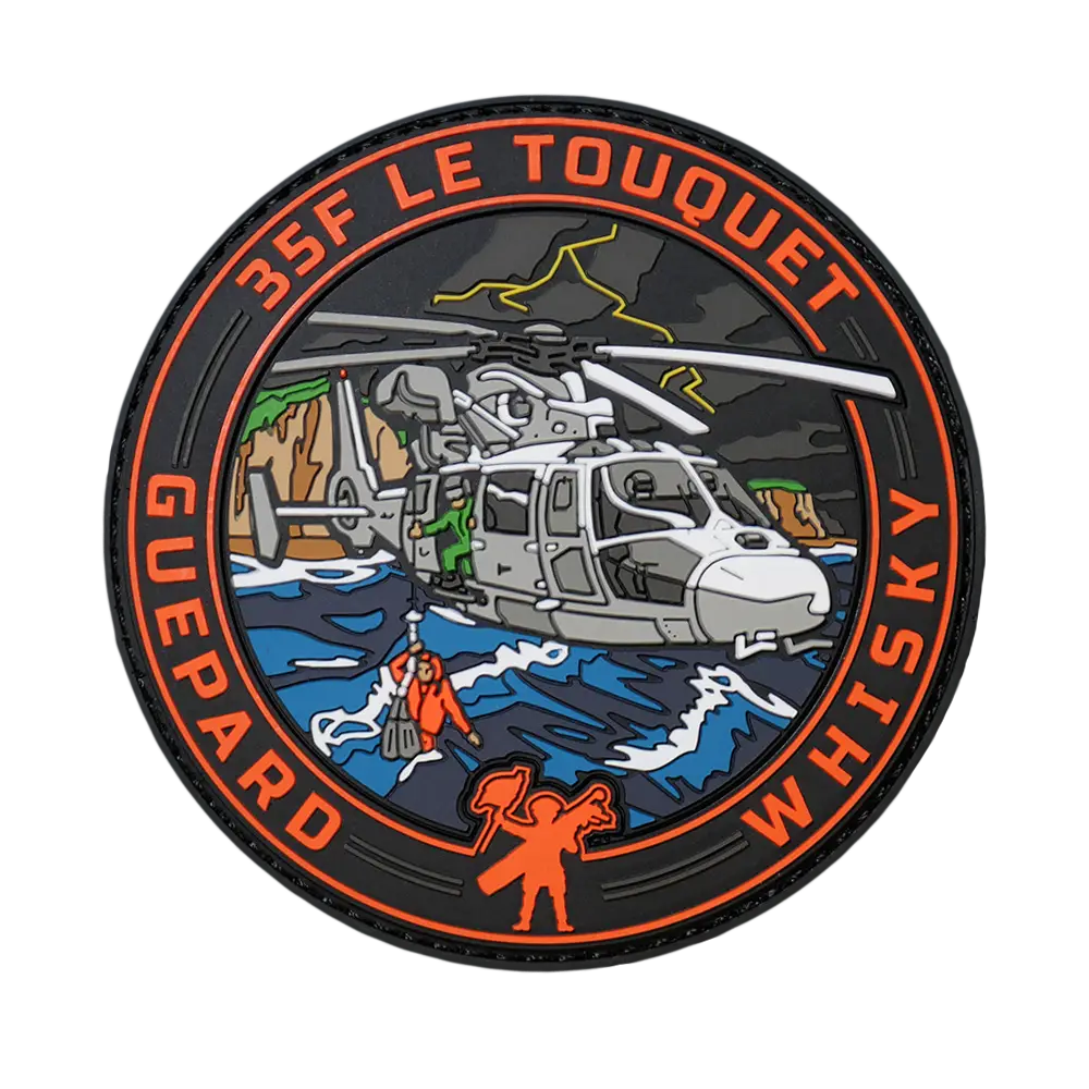 Patch PVC Airborne (après)